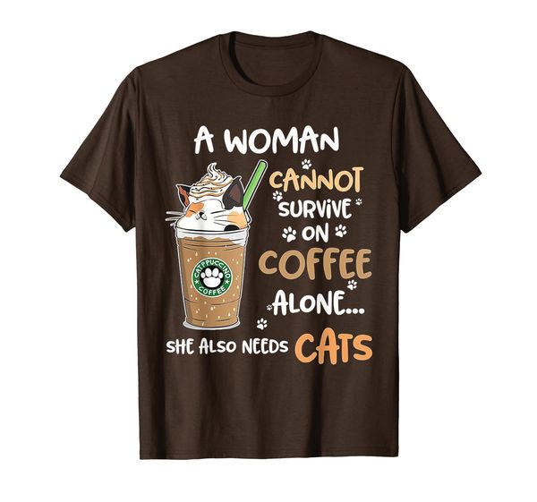 

A Woman Cannot Survive On Coffee Alone She Also Needs Cats, Mainly pictures