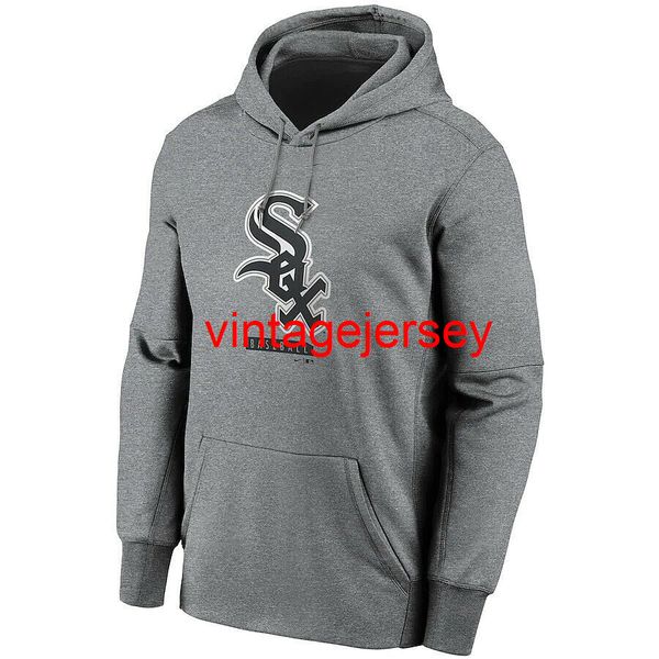 

chicago therma performance pullover grey hoodie s-3xl, Blue;black