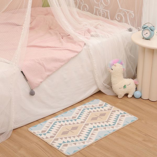 

ins modern moroccan carpet frh net red home stay bathroom beoom geometric water absorbent foot pad dustproof doormat