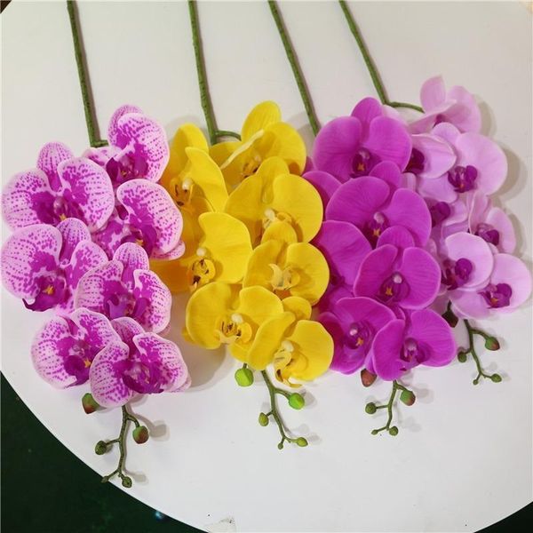 

decorative flowers & wreaths simulation phalaenopsis, multi-color optional flower