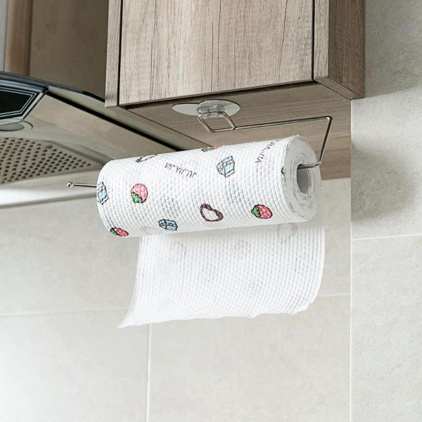 

hooks & rails paper holders kitchen tissue holder hanging bathroom toilet roll towel rack stand
