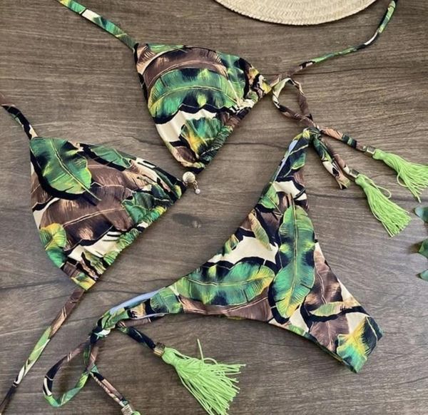 

swimwear split print bikini swimsuit bathing suit women women's, White;black