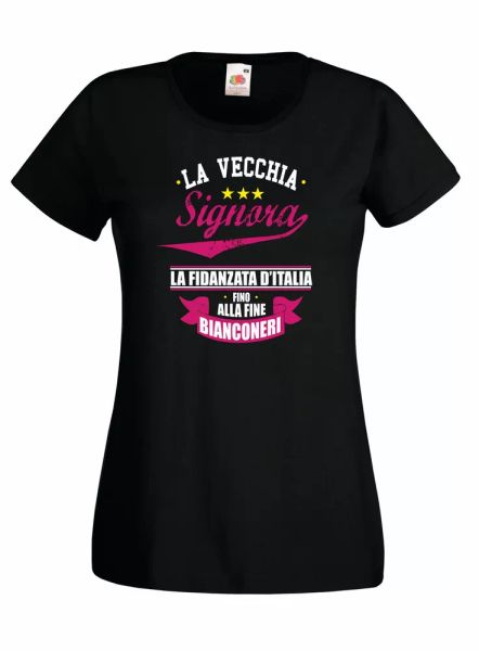 

t-shirt shirt women j988 the old lady until the end, White;black