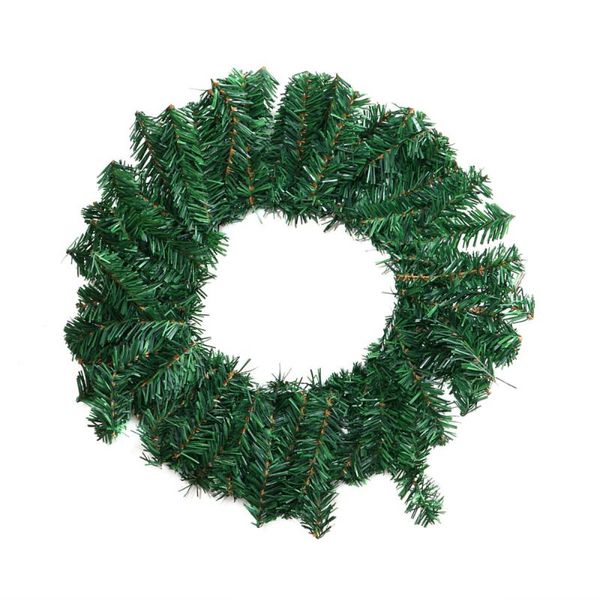 

christmas wreath front door hang garland with pine needles for party decoration decorative flowers & wreaths