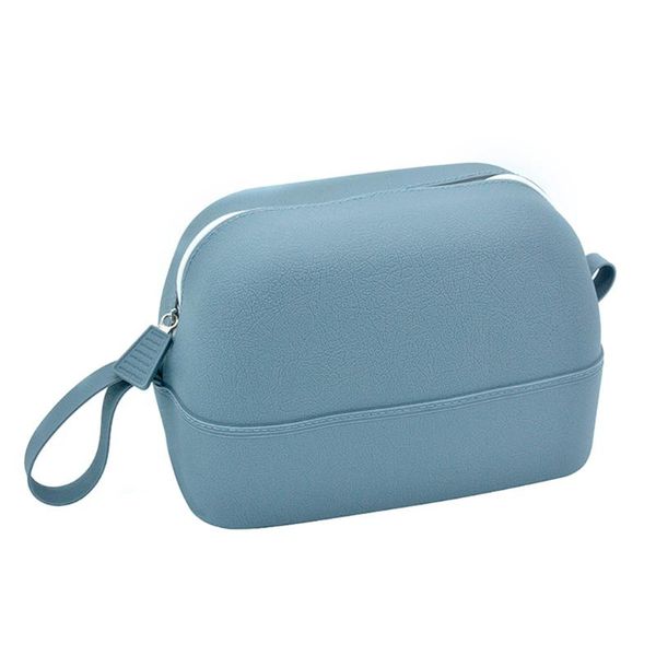 

storage boxes & bins makeup cosmetic bag with zipper waterproof hand pouch for pencil eyeliner brush lipstick face powder cream