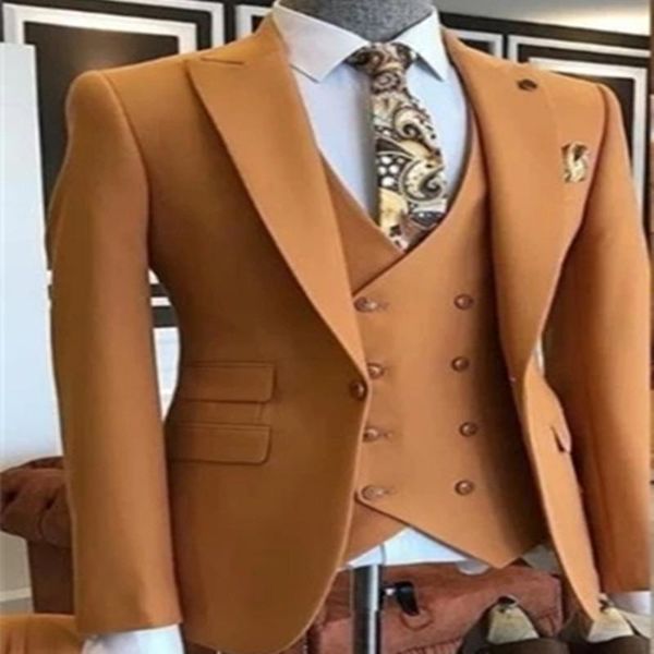 

men's suits & blazers arrival colorful men 3 pieces tuxedos groom wedding formal tuxedo costume homme blazer slim fit (jacket+pant+vest, White;black