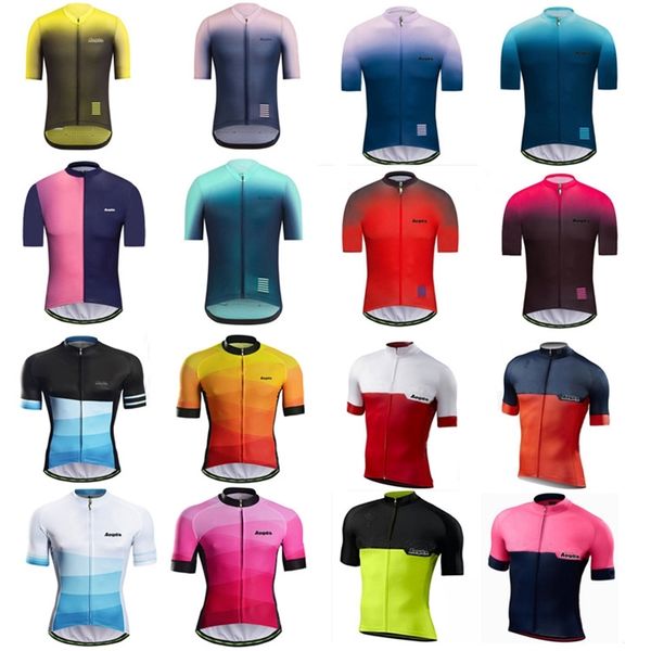 

2019 new gradual change bicycle short sleeve simple men's spinning riding suit, Gray
