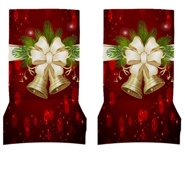 

chair covers 2pcs protection christmas cover protective decor