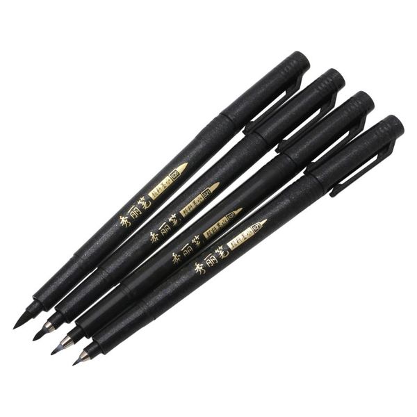 

1/4pcs chinese japanese calligraphy brush pen writing painting m5te gel pens