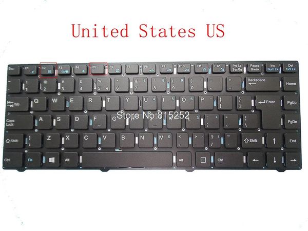 

keyboards lapkeyboard for peaq pnb c1014 mp-11j78u4-8526 kbdr14d008-4014 english us/brazilian br/latin america la without frame