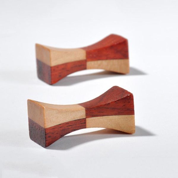

chopsticks 4pcs creative japanese style wooden chopstick spoon fork rest rack kitchen tableware diy home dining table ornaments