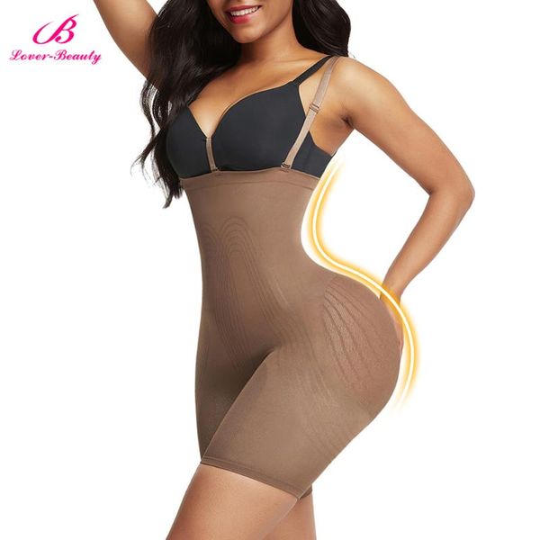 

women's shapers women waist trainer body shaper seamless shapewear bodysuit slimming underwear corset tummy control panties briefs buli, Black;white