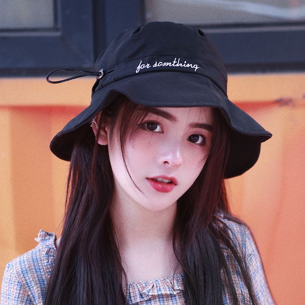 

hat girl spring and summer new net red lotus leaf fisherman's hat accessories black friday