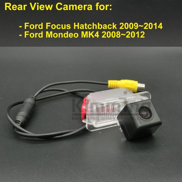

car rear view cameras& parking sensors camera for focus hatchback mondeo 4 2008 2009 2010 2011 2012 2013 2014 wireless reversing hd