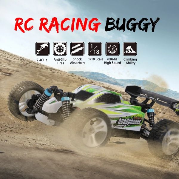 

70km/h high speed professional car 4wd 2.4ghz remote control rc racing drift 3pcs battery racing vehical high power motor update
