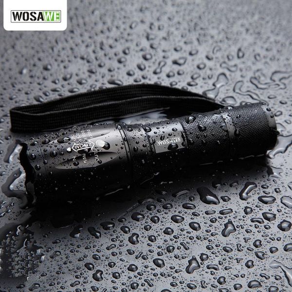 

bike lights wosawe bicycle light 5 mode 1000 lumens t6 led front torch waterproof lamp 18650 battery