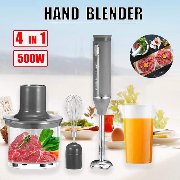 

blender 500/1000w 220v electric hand mixer handheld mixture kitchen eggs baby food grinder stick juicer 3/4 in 1