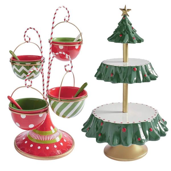 

other bakeware christmas snack stand food serving tray cupcake holder dessert bread candy bowl display xmas holiday birthday decorati
