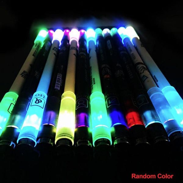 

ballpoint pens funny rotating pen gaming for kids students writing stationery toy school kawaii cute supplies z6g2, Blue;orange