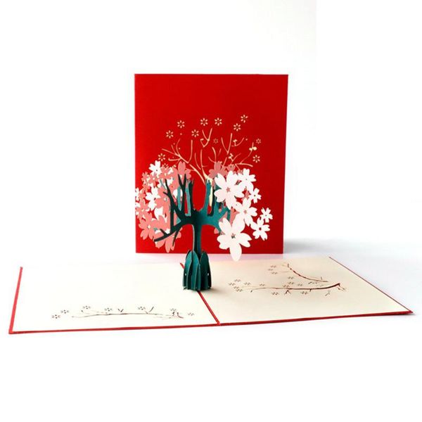 

greeting cards merry christmas 3d wedding lover happy birthday anniversary invitations