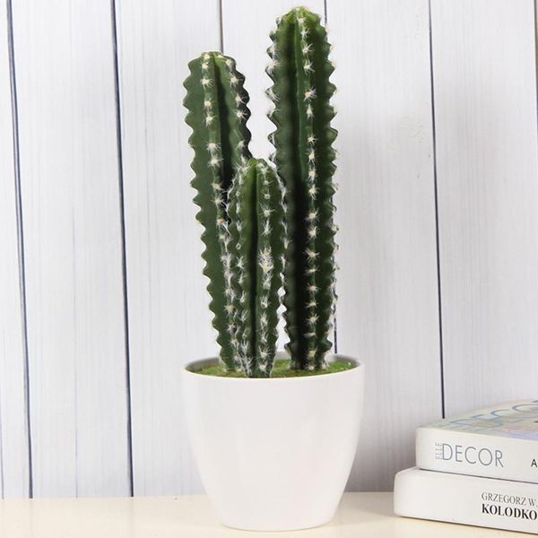 

decorative flowers & wreaths diy desert plants real touch large artificial cactus plastic foam succulent plant flores for home office table
