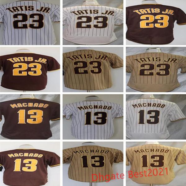 

2021 san diego fernando 23 tatis jr. jersey padres manny 13 machado mens white black baseball jerseys stitched, Blue;black