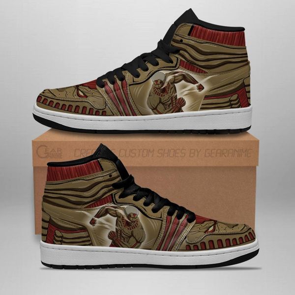 

armored titan sneakers attack on anime