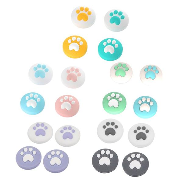 

party masks 4 pieces cat joystick caps covers for switch /lite playkit
