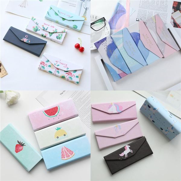 

other fashion accessories mimiyou pu spectacle case for eyeglasses with customized clean cloth folding sunglasses box portable triangle eyew, Silver