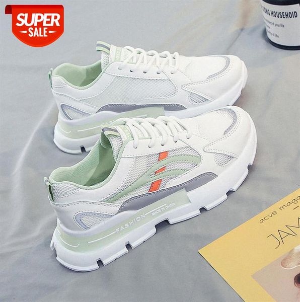

women's shoes thin section old all-match breathable mesh casual white #3o6f