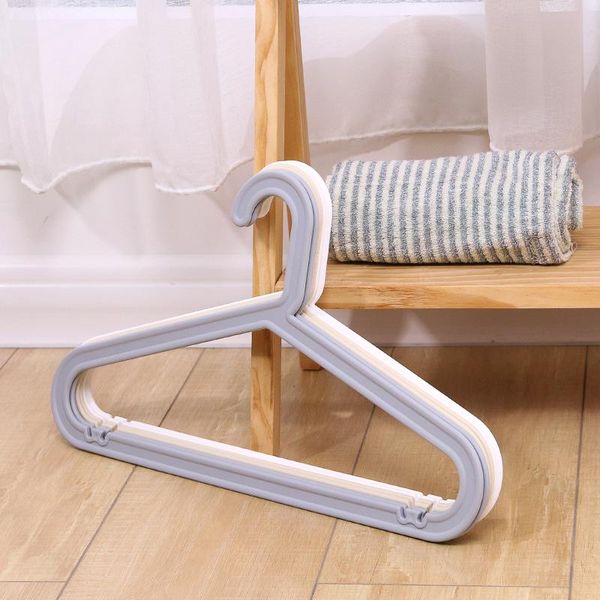

hangers & racks 4/5pcs clothes anti-slip non-marking plastic drying hanger pants storage organization hanging rack wardrobe cupboard organiz
