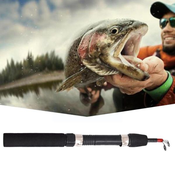 

boat fishing rods 1 pcs rod portable glass fiber pole travel outdoor sea k1w3