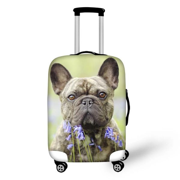 

toiletry kits haoyun protective suitcase cover cute bulldogs pattern elastic dust-proof luggage kawaii waterproof accessorie