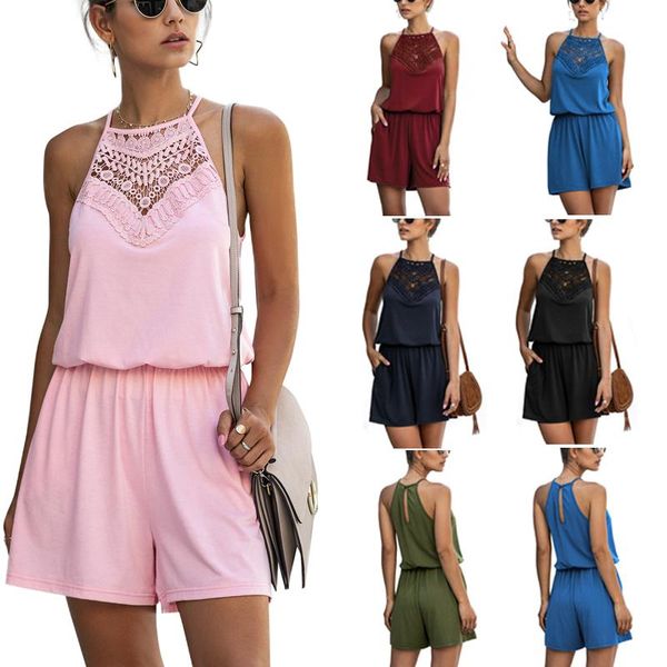 

women's jumpsuits & rompers 02, Black;white