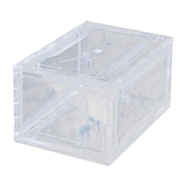 

clothing & wardrobe storage antioxidant shoe box hd sneaker dustproof waterproof sports organizer shoes store display rack