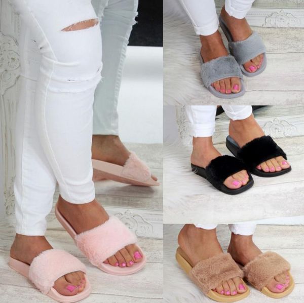 

slippers 2021 summer wear spring half drag fashion flat word wild d20, Black