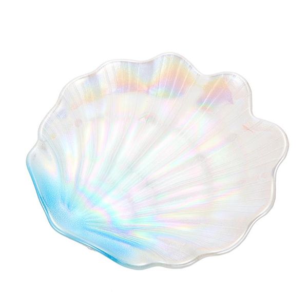 

kitchen storage & organization 1pc novel shell shape plate jewelry household snack