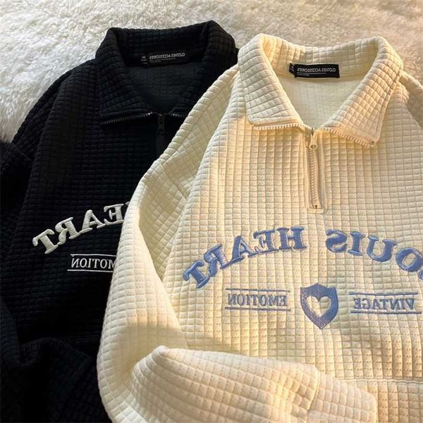 

festy kary long sleeve spring autumn women sweatshirt letter embroidery fashion casual pullover hoodie for 211103, Black