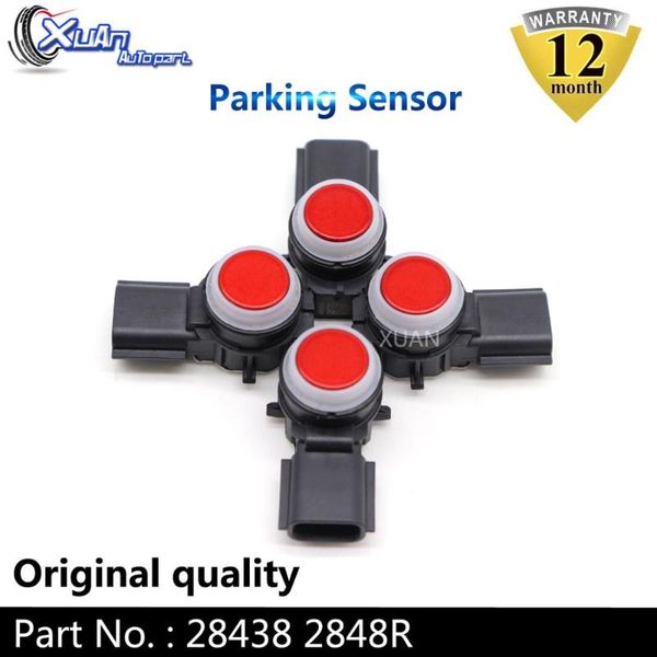 

car rear view cameras& parking sensors xuan 4pcs pdc sensor bumper reverse assist 28438 2848r 0263023789 284382848r