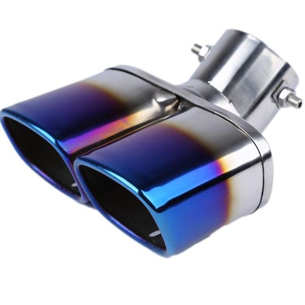 

manifold & parts grilled blue tail throat, universal square mouth, one throat mouth two point pipe exhaust v3k8