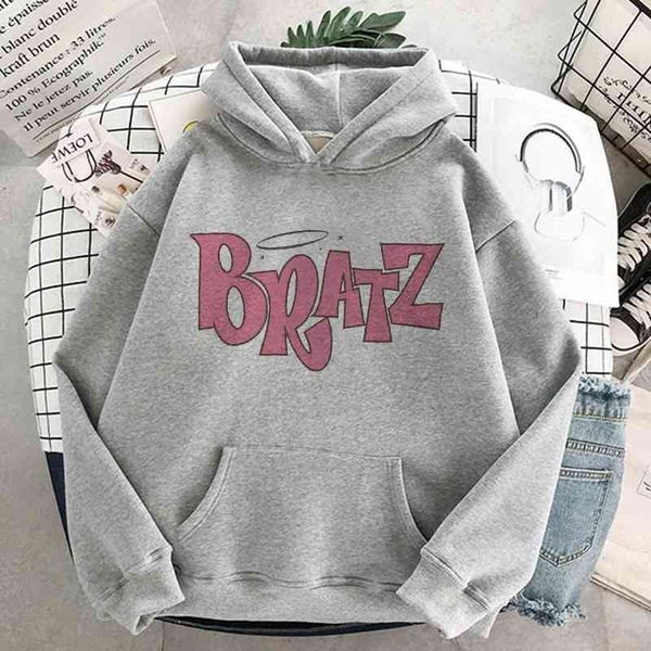 

hoodieswomen's plush sweater hoodie leisure sports fashion shrimp skin, Black