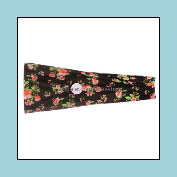 

headbands jewelry jewelrystylish girls summer bohemian stretch fixed mask printed retro headband hair aessories drop delivery 2021 pasho, Silver