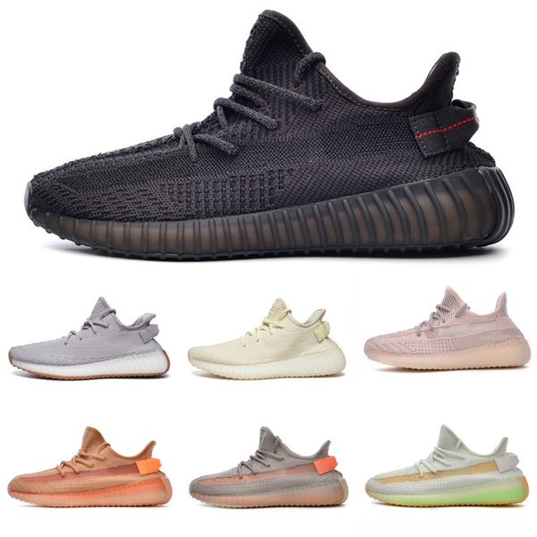 

p3koj men runningshoes 350 big tail light static fade sulfur cinder yecher women kanyewest sneakers trainers, Black