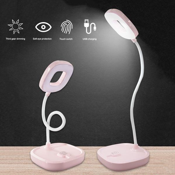 

book lights led desk lamp home table 3 levels touch adjustable night light usb port modes dimming