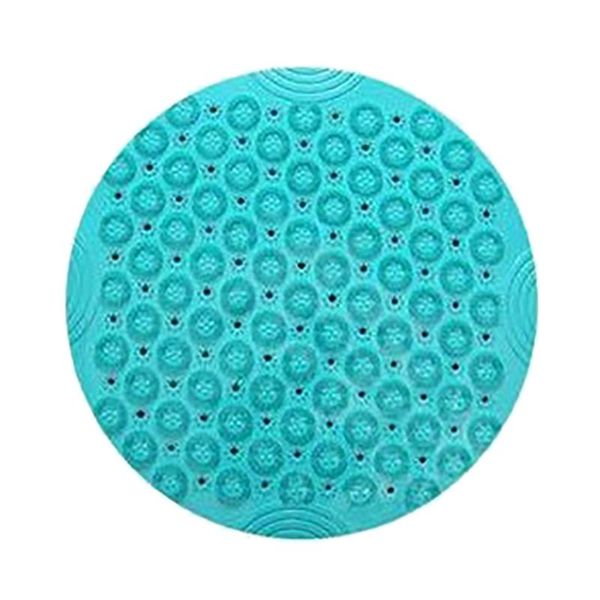 

round pvc silicone bathroom mat, hydrophobic suction cup massage mat bath mats