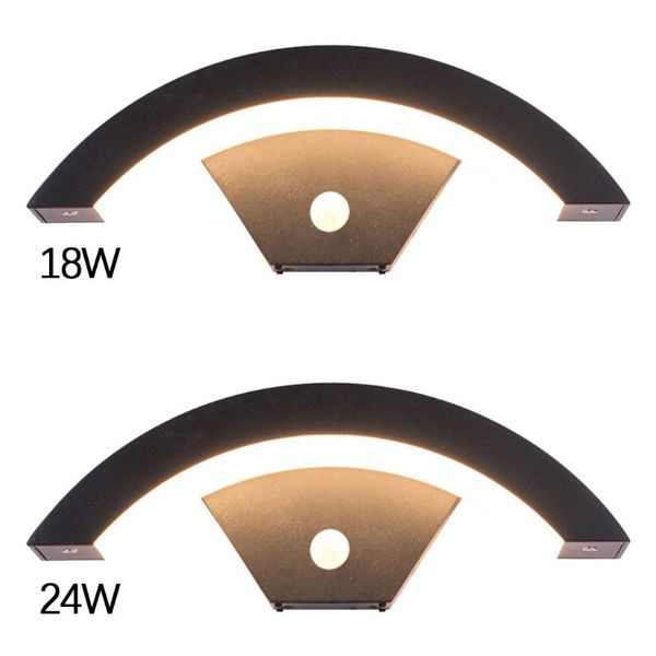 

outdoor wall lamps light motion sensor waterproof mount sconce