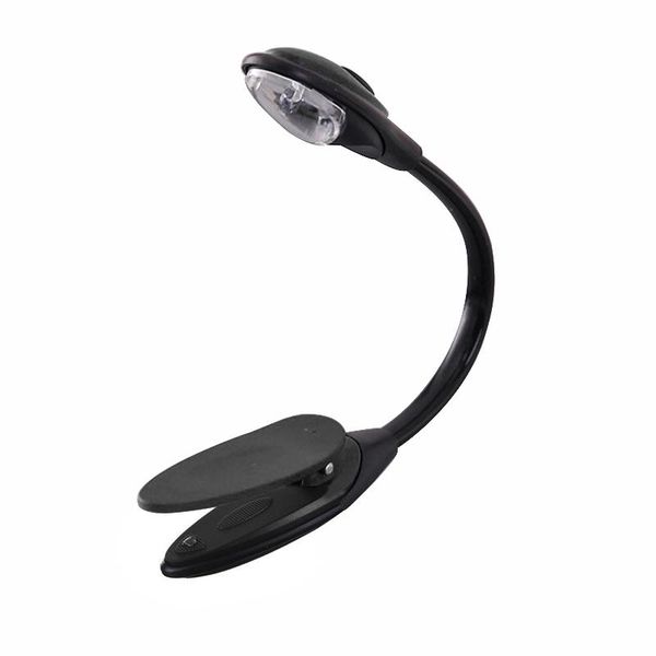 

book lights bed night camping travel light convenient mini battery powered eye care kids clip on portable flexible neck led reading