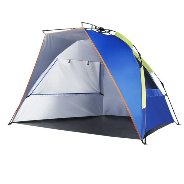 

automatic beach tent 3-4 person outdoor sun shelter for garden picnic park camping protection fishing sunshade tents and shelters