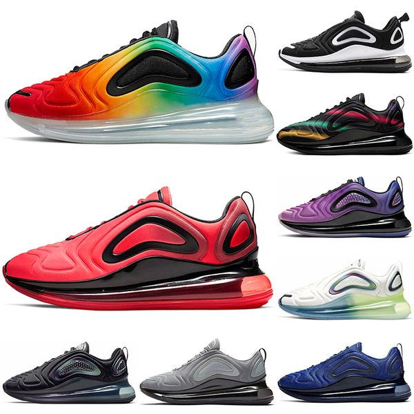 

720s running shoes man woman sneakers powder be true black red bold branding bubble cool grey midnight navy nightshade oreo oxygen purple si