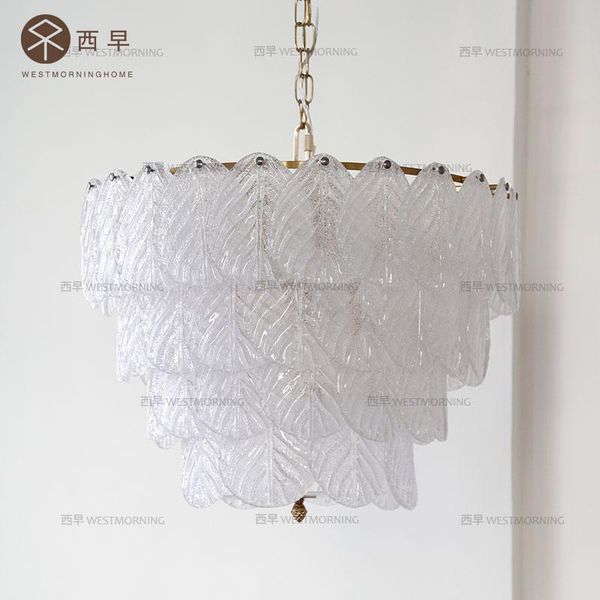 

pendant lamps simple crystal glass chandelier model room dining living bedroom